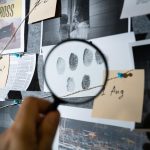 Police Inspection Looking For Clues